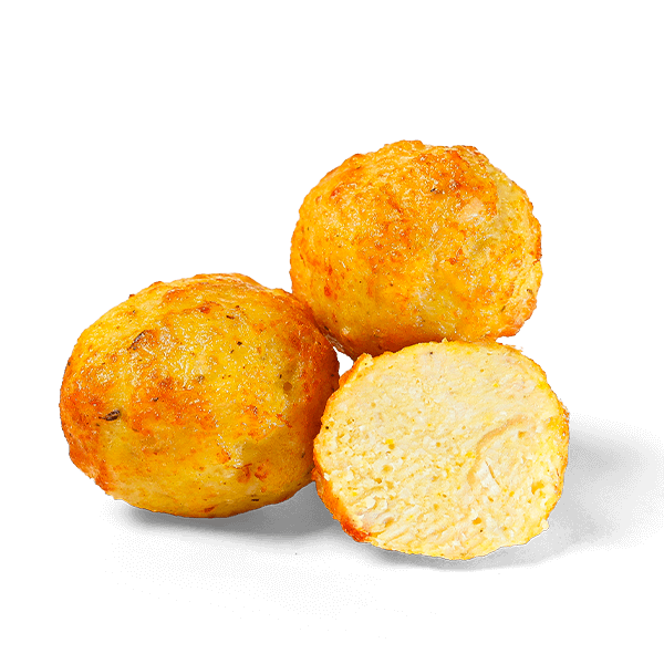 Мясные шарики с сыром